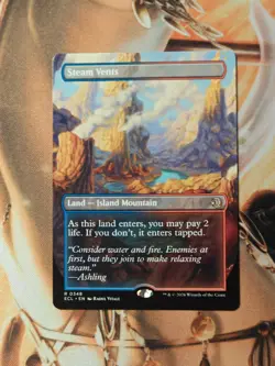 Steam Vents (Borderless) - Lorwyn Eclipsed (ECL) -nm - Image 1