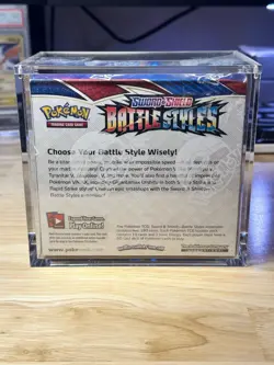 Pokemon TCG: Sword & Shield - Battle Styles Booster Box Sealed + Acrylic Case 820650818189 - Image 4