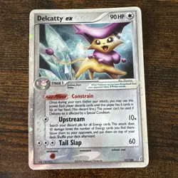 Pokemon TCG Delcatty-EX EX Crystal Guardians 91/100 Holo Holo Rare EX ✨ - Image 1