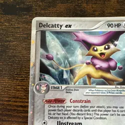 Pokemon TCG Delcatty-EX EX Crystal Guardians 91/100 Holo Holo Rare EX ✨ - Image 4