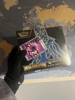 Pokemon TCG Mega Evolution Lucario Pokemon Center ETB - Image 1