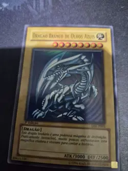 Yu-Gi-Oh! Blue-Eyes White Dragon Starter Deck Kaiba 1st Edition Portuguese NM - Image 1