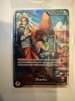 One Piece TCG Shanks OP09-001 July 2025 PSA Magazine Promo SEALED - Image 1