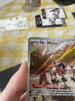 Mr. Mime 179/165 Scarlet & Violet Illustration Rare Pokemon TCG Card - Image 2