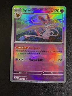 Sylveon Texture Error (Poke Ball Pattern) 040/131 Sv: Prismatic Evolutions Holo - Image 1