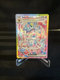 Pokemon TCG Sylveon EX SIR #156/131 SV: Prismatic Evolutions - Image 1