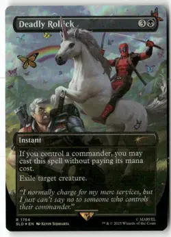 Foil - Deadly Rollick (Rainbow Foil) - 1754 - NM - EN-Secret Lair Drop Series - Image 1
