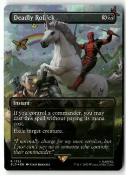 Foil - Deadly Rollick (Rainbow Foil) - 1754 - NM - EN-Secret Lair Drop Series - Image 2