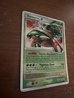 Pokemon TCG Torterra LV.X Holo Rare Card Diamond & Pearl 122/130 - Image 3