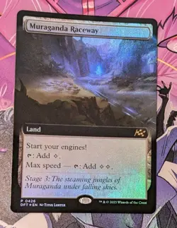 MTG *BUNDLE PROMO* Aetherdrift Rare MURAGANDA RACEWAY NM - Image 1