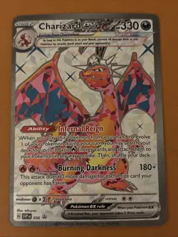 Charizard ex 056 Sv: Scarlet & Violet Black Star Promo Cards Holo - NM - Image 1