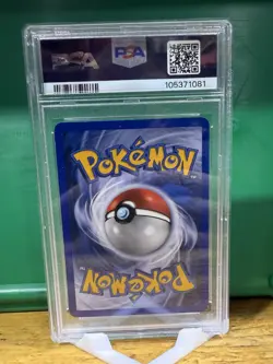 2002 POKEMON LEGENDARY COLLECTION #86 PIKACHU-REVERSE FOIL PSA 8 - Image 2