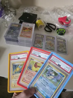 Unseen Forces Flareon, Vaporeon, Jolteon,Pokemon Holo Lot #Super Low POP#SWIRLS - Image 1