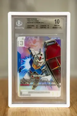 2025 Gundam Newtype Rising #GD01-001 Gundam LR++ BGS/Beckett 10 Pristine RX-78-2 - Image 1