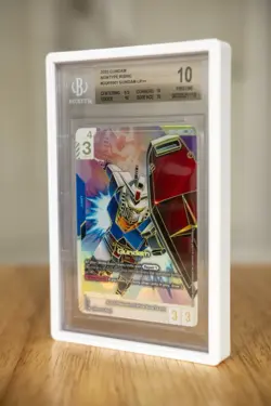 2025 Gundam Newtype Rising #GD01-001 Gundam LR++ BGS/Beckett 10 Pristine RX-78-2 - Image 2