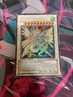 YUGIOH - MAJESTIC STAR DRAGON - SECRET RARE - CT06 - LP - LIMITED EDITION - Image 1