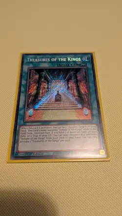 Treasures of the Kings MZTM-EN006 1st Edition Secret Rare - Yu-Gi-Oh - Image 1