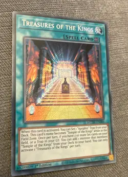Yu-Gi-Oh! Treasures Of The Kings Secret Rare - 1st Edition - MZTM-EN006 - Image 1