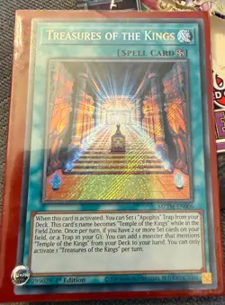 Yu-Gi-Oh! Treasures Of The Kings Secret Rare - 1st Edition - MZTM-EN006 - Image 3