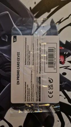 Eevee Pokemon Day Stamp Prismatic Evolutions Set TCG Card 074/131 Sealed - Image 2