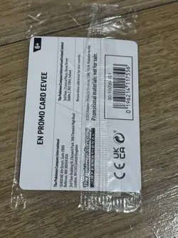 Eevee Pokemon Day Stamp Prismatic Evolutions Set TCG Card 074/131 Sealed - Image 2