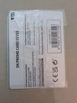Eevee Pokemon Day Stamp Prismatic Evolutions Set TCG Card 074/131 Sealed - Image 2