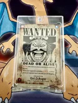 Gol D Roger OP09-118 SP Wanted Poster Manga OP13 One Piece Card English - Image 3