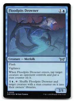 Floodpits Drowner (Foil) #59 Duskmourn: House of Horror - Image 1