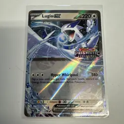 Lugia ex 082/131 (Prismatic Evolutions Stamped-Right Side) Promo NM TCG Pokemon - Image 1
