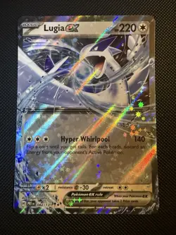 POKEMON TCG: LUGIA EX 082/131 PRISMATIC EVOLUTIONS DOUBLE RARE CARD NM - Image 1