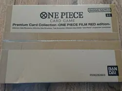 One Piece TCG | Premium Card Collection Film Red Edition | Bandai English Sealed - Image 1