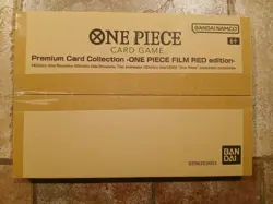 One Piece TCG Premium Collection Film Red Sealed Box (English) (Minor Box Wear) - Image 1