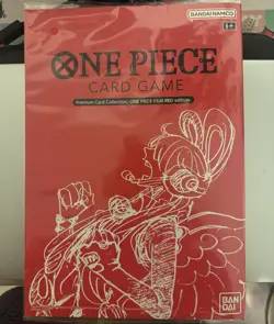 One Piece TCG English Premium Card Collection Film Red Edition SEALED - Image 2