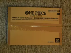 3 x One Piece TCG | Premium Collection Film Red Edition | Bandai English Sealed - Image 1