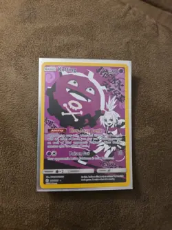 Pokemon Koffing TCG Full Art Holo Card Secret, 243/236, Sm-Cosmic Eclipse - Image 1