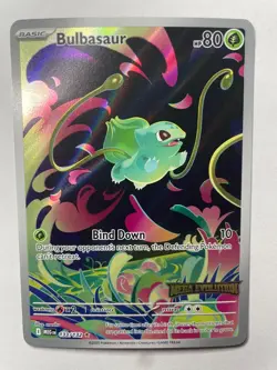 Bulbasaur - (Mega Evolution Stamped) 133/132 Miscellaneous Cards & Products Holo - Image 1