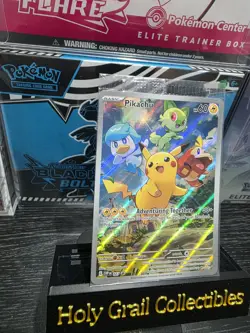 Pokemon - Pikachu SVP 027 Scarlet & Violet Paldea Evolved ETB Promo SEALED #21 - Image 2