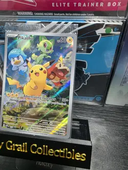 Pokemon - Pikachu SVP 027 Scarlet & Violet Paldea Evolved ETB Promo SEALED #21 - Image 3