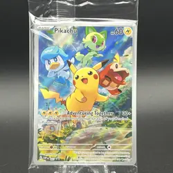 Pokemon Pikachu SVP 027 Scarlet & Violet Paldea Evolved ETB Promo SEALED - Image 1