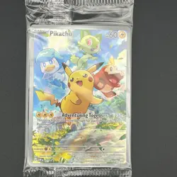 Pokemon Pikachu SVP 027 Scarlet & Violet Paldea Evolved ETB Promo SEALED - Image 3