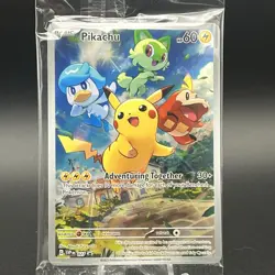 Pokemon Pikachu SVP 027 Scarlet & Violet Paldea Evolved ETB Promo SEALED - Image 1