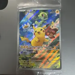 Pokemon Pikachu SVP 027 Scarlet & Violet Paldea Evolved ETB Promo SEALED NM - Image 4