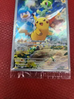 Pokemon Pikachu SVP 027 Scarlet & Violet Paldea Evolved ETB Promo ((SEALED)) - Image 3