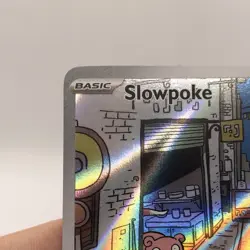 Pokemon TCG Slowpoke Illustration Rare Holo Card Scarlet Violet Base 204/198 NM - Image 4