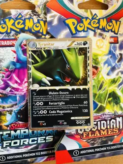 Tyranitar 88/95 Unleashed HGSS Prime Card Pokemon - Image 1