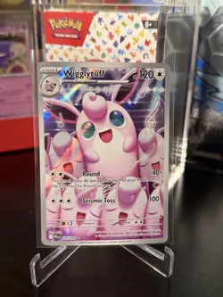 Pokemon Wigglytuff 105/094 Phantasmal Flames Illustration Rare IR Holo TCG Card - Image 1
