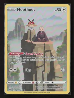 Hoothoot TG12/TG30 SWSH10: Astral Radiance Trainer Gallery Pokemon Card - Image 1