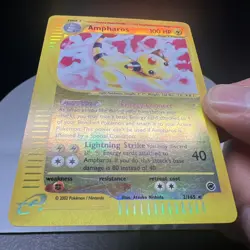 Pokemon TCG Ampharos 34/165 Rare Reverse Holo Expedition Base Set - Image 2