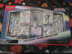 Pokemon Prismatic Evolutions Premium Figure Collection New Sealed In Hand - Image 1