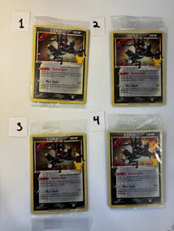 FOUR Greninja Star SWSH144 SWSH: Sword & Shield Promo Cards Holo Lot Sealed NM - Image 1